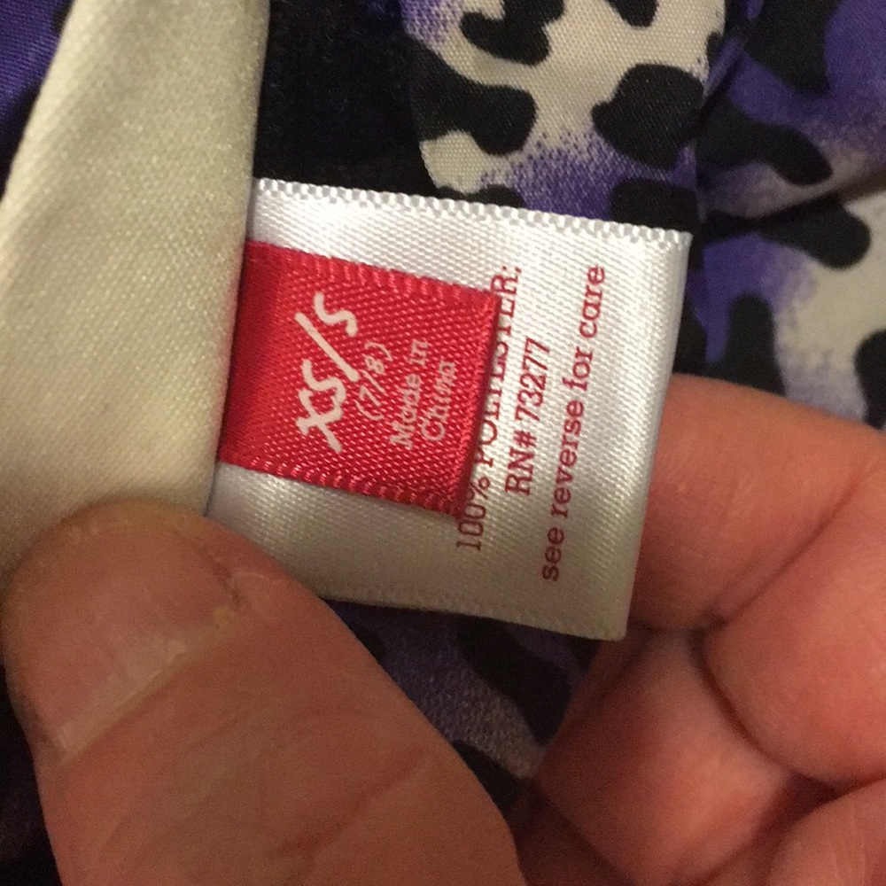 Girls size 7/8 reversible winter coat